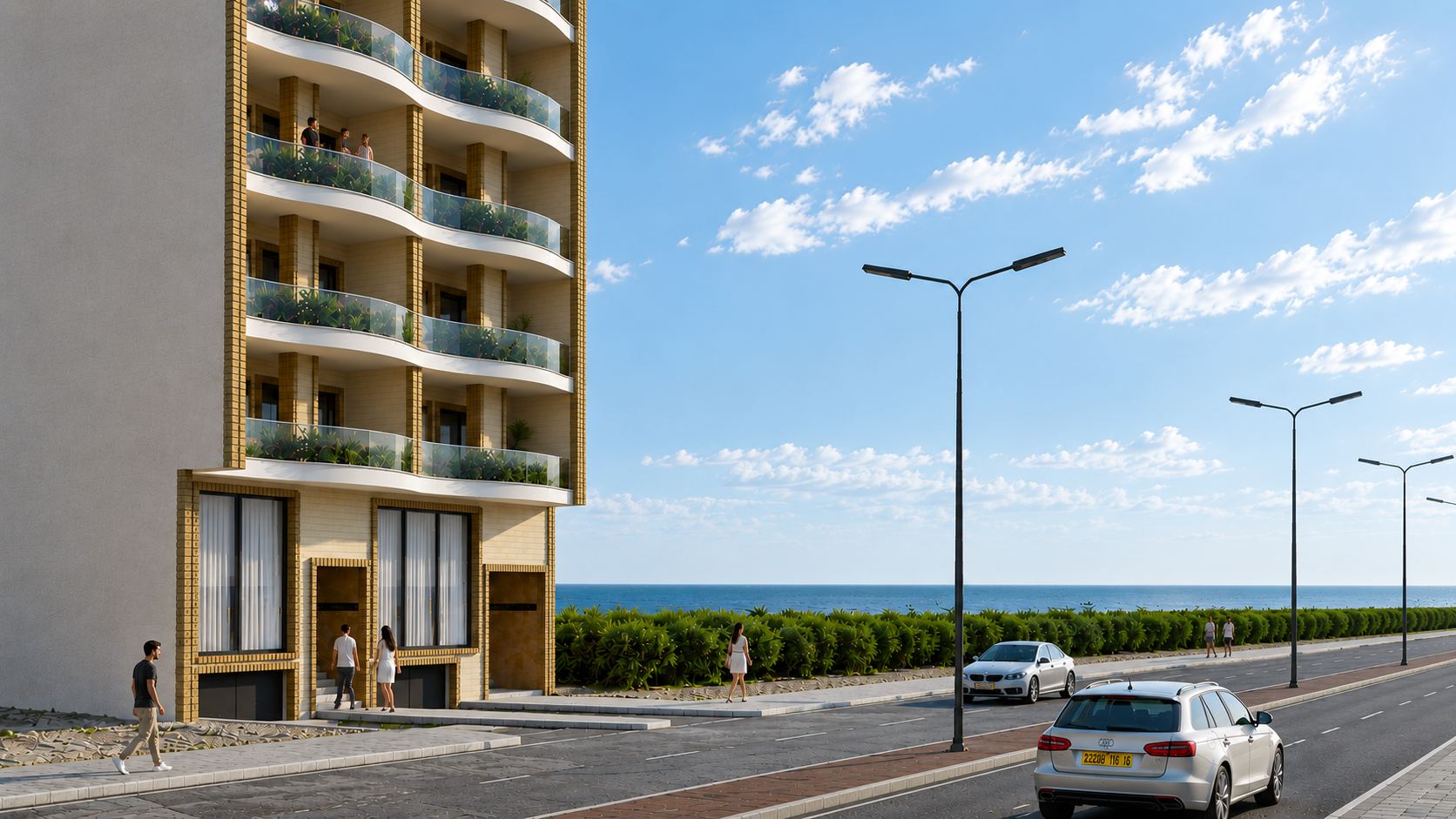 À deux pas de la plage