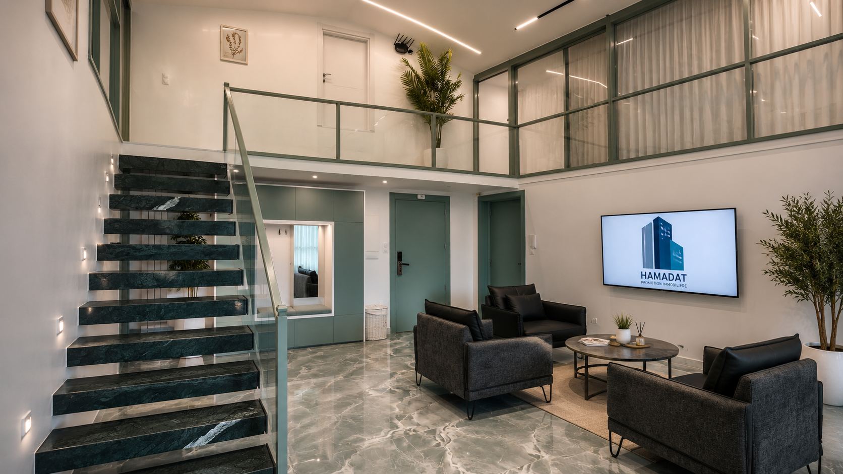 Un loft pensé pour la vie à deux niveaux